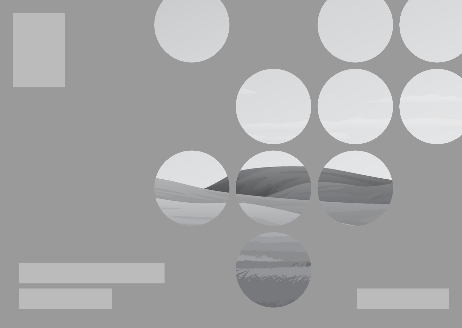 Flux wireframe — dots as holes revealing a bottom layer